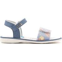 lulu lulu lt040052t sandals kid jeans girlss childrens sandals in blue