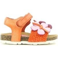 Lulu\' Lulu\' LT220002L Sandals Kid Orange girls\'s Children\'s Sandals in orange