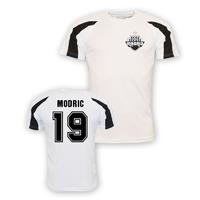 luka modric real madrid sports training jersey white