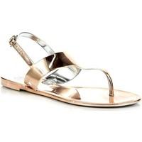 lu boo rowe lustrzane womens sandals in pink