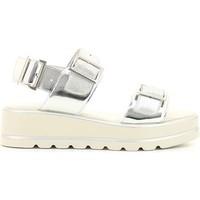 lumberjack sw26906 003 p53 sandals women grey womens sandals in grey