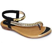 lunar jlh753 asia womens sandal womens sandals in black