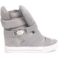 lu boo szare sneakersy na gumy womens low ankle boots in grey