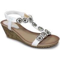 lunar jlh780 cally womens sandal womens sandals in white