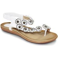 lunar ladies charlotte flower trim toe post sandal womens sandals in w ...