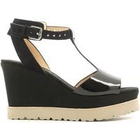 Luca Stefani 351608 Wedge sandals Women women\'s Sandals in black