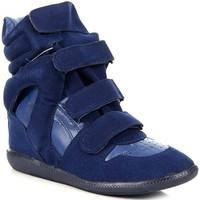 Lu Boo E Sneakersy NA NA Rzepy women\'s Low Ankle Boots in blue