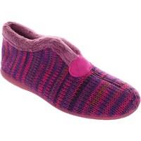 Lunar jazz ii Women\'s pink knitted pull on mid cut fullback slippers women\'s Slippers in pink