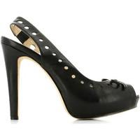 luca stefani 478913 high heeled sandals women womens sandals in black