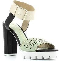 Luca Stefani 310535 High heeled sandals Women Marano/latte/nero women\'s Sandals in Multicolour
