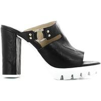 luca stefani 310335 high heeled sandals women black womens sandals in  ...
