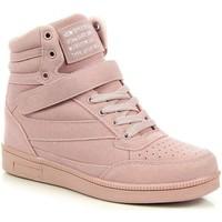 Lu Boo Ró?owe Sneakersy NA women\'s Low Ankle Boots in pink