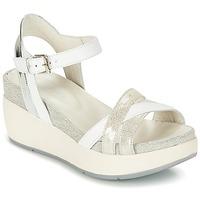 lumberjack blanch womens sandals in silver