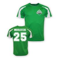 lubo moravcik celtic sports training jersey green