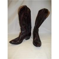 Lucchese Cowboy Boots Lucchese - Size: 5.5 - Red - Boots