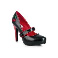 Lulu Hun Dolly Cherry Retro High Heel - Size: UK 8