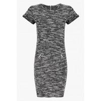 LUREX SWEAT ZIP DRESS