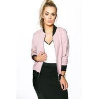 Lucy MA1 Bomber Jacket - mauve