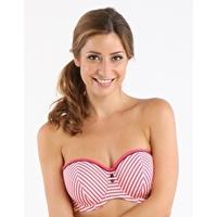 Lucille Padded Bandeau - Coral