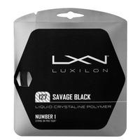 Luxilon Savage 127 Tennis String Set - Black