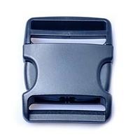 Luggage Strap Belt Clip Plastic Side Release Buckles 50mm Black (1piece pack)