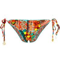 Luli Fama Multicolor Tanga Swimsuit Chasing Waterfalls women\'s Mix & match swimwear in Multicolour