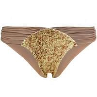 Luli Fama Brown Tanga Swimsuit Secrets in the Sand women\'s Mix & match swimwear in brown