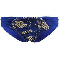 Luli Fama Blue Panties Swimsuit Moderate Wanted and Wild women\'s Mix & match swimwear in blue