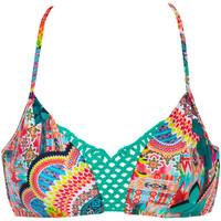 Luli Fama Multicolor Bra Swimsuit Chasing Waterfalls women\'s Mix & match swimwear in Multicolour
