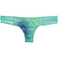 Luli Fama Turquoise Swimsuit Panties Siete Mares women\'s Mix & match swimwear in blue