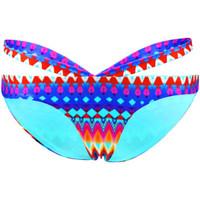 Luli Fama Multicolor Tanga Swimsuit Tribal Beach women\'s Mix & match swimwear in Multicolour