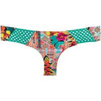 Luli Fama Maillot de bain Culotte Chasing Waterfalls Multicolore women\'s Mix & match swimwear in Multicolour