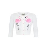 Lucy Flamingo Cardigan - Size: Size 22