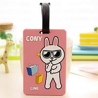 luggage tag portable anti lost reminder for luggage accessoryorange br ...