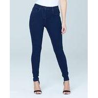 Lucy High Waist Skinny Jeans Short