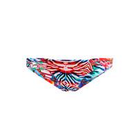 Luli Fama Multicolor Strapped Front Tanga Swimsuit Like A Flamme