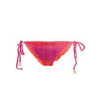 Luli Fama Multicolor Tanga Swimsuit Wavey Sunset Angel