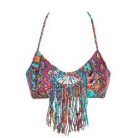 luli fama multicolor bra swimsuit wild and free