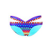 Luli Fama Multicolor Tanga Swimsuit Tribal Beach