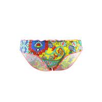 luli fama siren dance multicolored tanga swimsuit