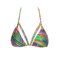 Luli Fama Multicolor Triangle Swimsuit Dreamin