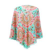 Luli Fama Multicolor Poncho Dream Catcher