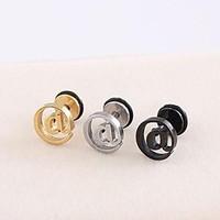 lureme316l surgical titanium steel symbol single stud earrings random  ...