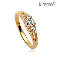 LuremeHearts And Arrows Diamond RingImitation Diamond Birthstone