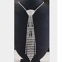 lucky doll womens all matching 925 silver plated cubic zirconia tie lo ...