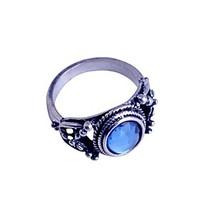 LuremeVintage Blue Crystal Ring