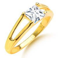 Luxury Hollow Ziron Ring Men/Women Gift 18k Gold Plated Simulated Diamond Classic Gold Wedding Rings Jewelry R70097 Promis rings for couples