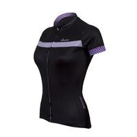 Lusso - Ladies Layla S/S Jersey Black SM (LUS1033S)