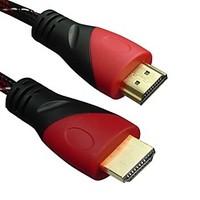 lwm premium high speed hdmi cable male v14 for 1080p 3d hdtv ps3 xbox  ...