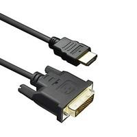 LWM Premium High Speed HDMI Male to DVI D Male Cable 6.5Ft 2M for HD 1080P LCD HDTV